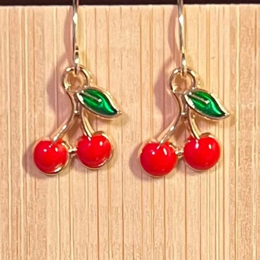 Cherry Dangle Earrings